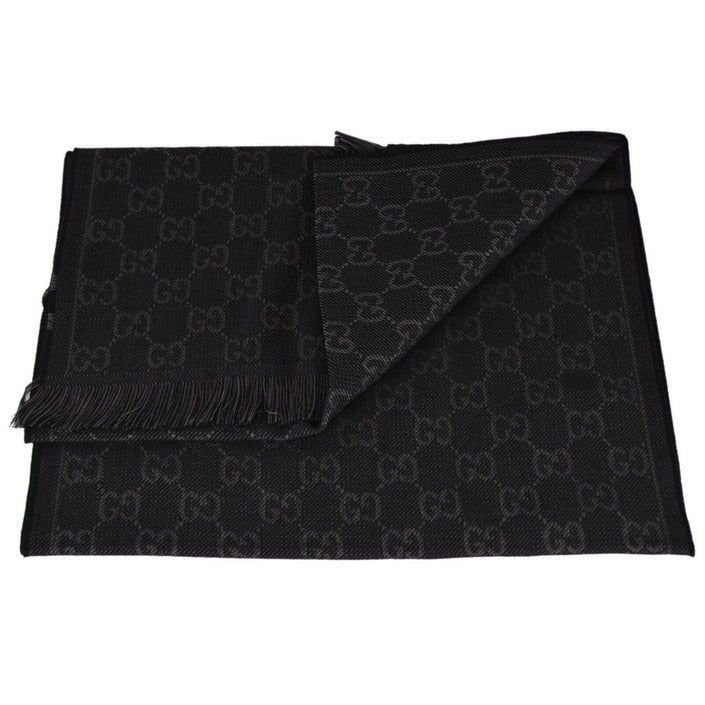 Gucci Men's Scarf 33x180 Black