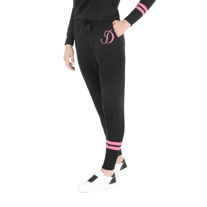 Crown of Edinburgh Cashmere Track Pants MORNINGSIDE BLACK D