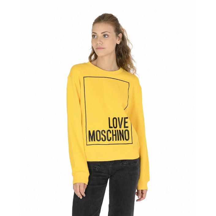 Love Moschino Women's Sweatshirt YELLOW