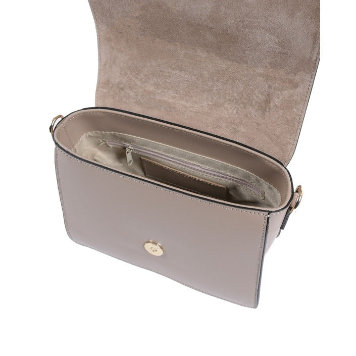 V Italia by VERSACE Women's Handbag RUGA TAUPE