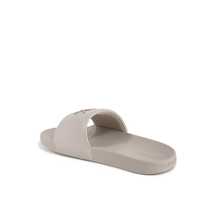 Calvin Klein Women's Slide Beige