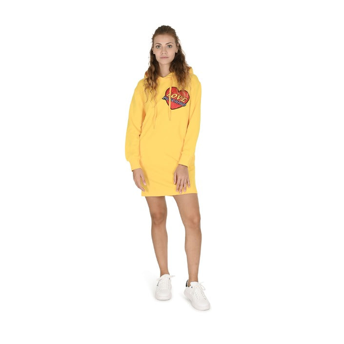 Love Moschino Women's Dress YELLOW