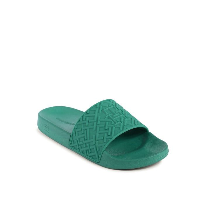 Tommy Hilfiger Women's Slide Green