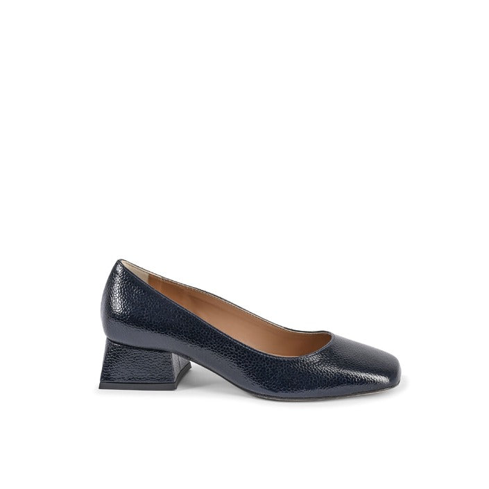 19V69 ITALIA by VERSACE Women's Heeled Ballerina SOFIA BOTTALATO BLU SCURO