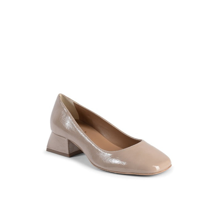 19V69 ITALIA by VERSACE Women's Heeled Ballerina SOFIA NAPLACK CAPPUCCINO