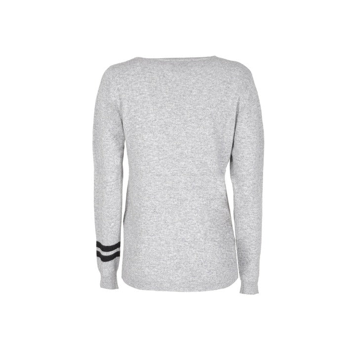 Crown of Edinburgh Cashmere Crew Neck Sweater STOCKBRIDGE GREY L
