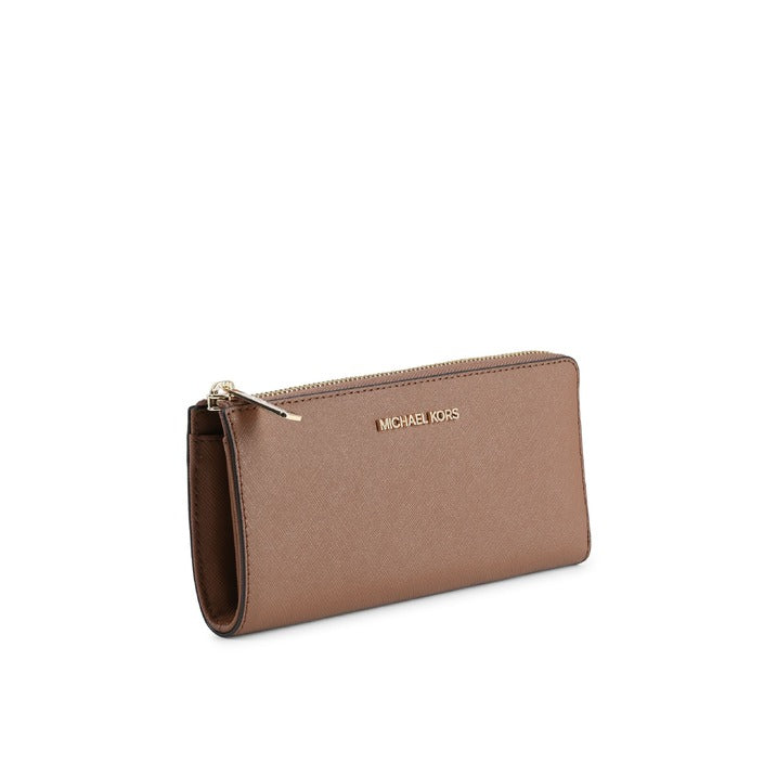 Michael Kors Large Three Quarter Zip Wallet