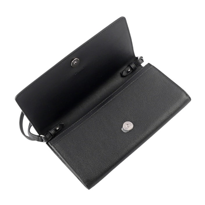 Burberry Henley Leather Crossbody Bag Purse Black