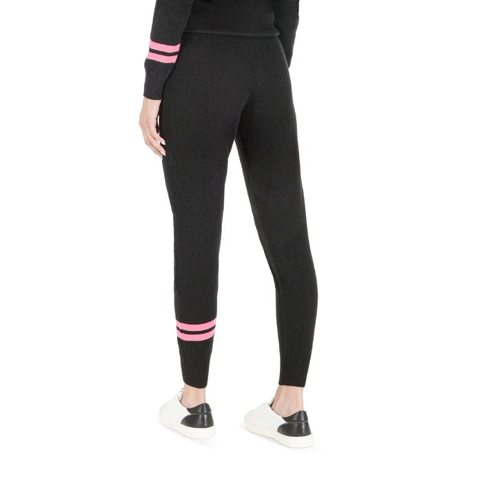 Crown of Edinburgh Cashmere Track Pants MORNINGSIDE BLACK M