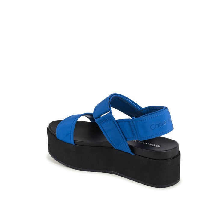 Calvin Klein Women's Sandal Blue