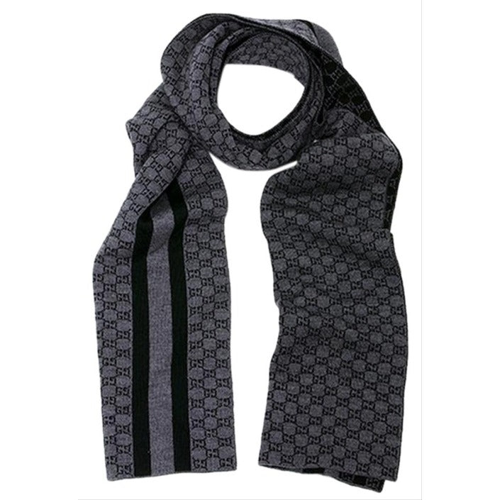 Gucci Men's Scarf 30x200 Black