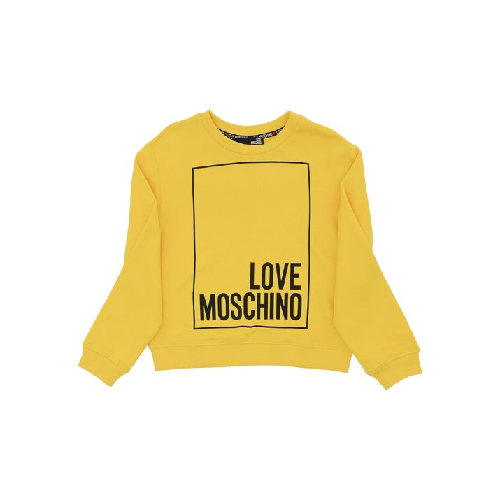 Love Moschino Women's Sweatshirt YELLOW