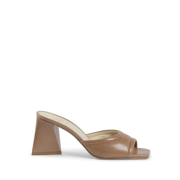 19V69 ITALIA by VERSACE Women's Sandal Brown SIMONA KID CARAMELLO