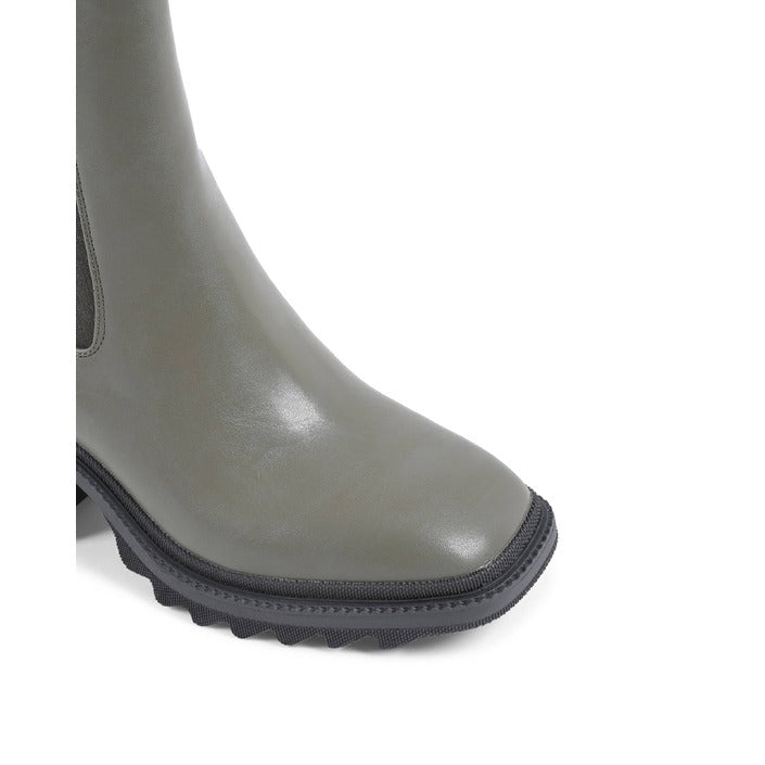19V69 ITALIA by VERSACE Women's Ankle Boot Green MILITARY
