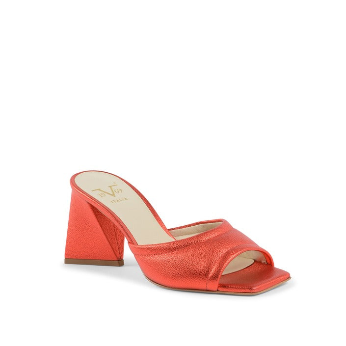 19V69 ITALIA by VERSACE Women's Sandal Red SIMONA VIT. BOT. ROSSO