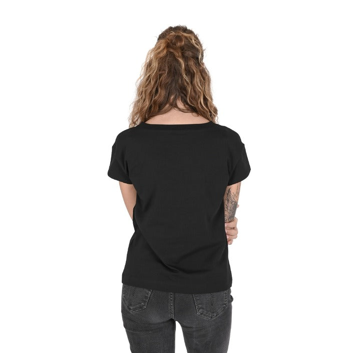 Love Moschino Womens T-Shirt BLACK
