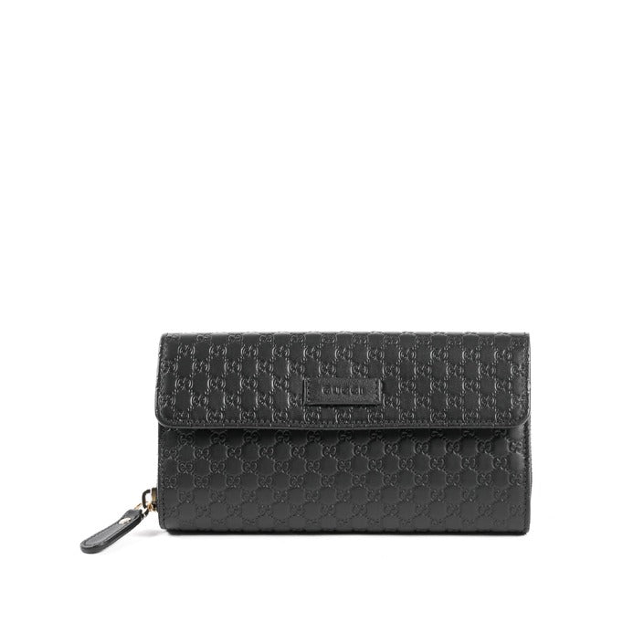 Gucci Guccissima leather wallet with zip