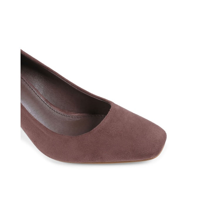 19V69 ITALIA by VERSACE Women's Pump Brown MARRONE