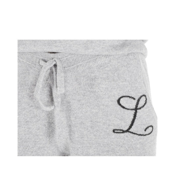 Crown of Edinburgh Cashmere Track Pants MORNINGSIDE GREY L