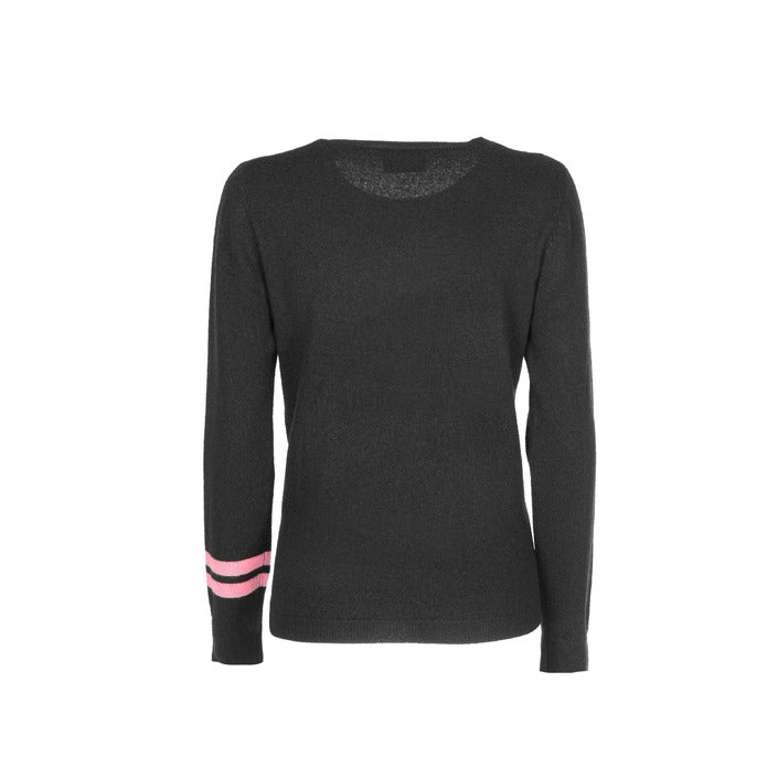 Crown of Edinburgh Cashmere Crew Neck Sweater STOCKBRIDGE BLACK D