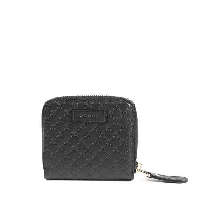 Gucci Guccissima small zipped leather wallet