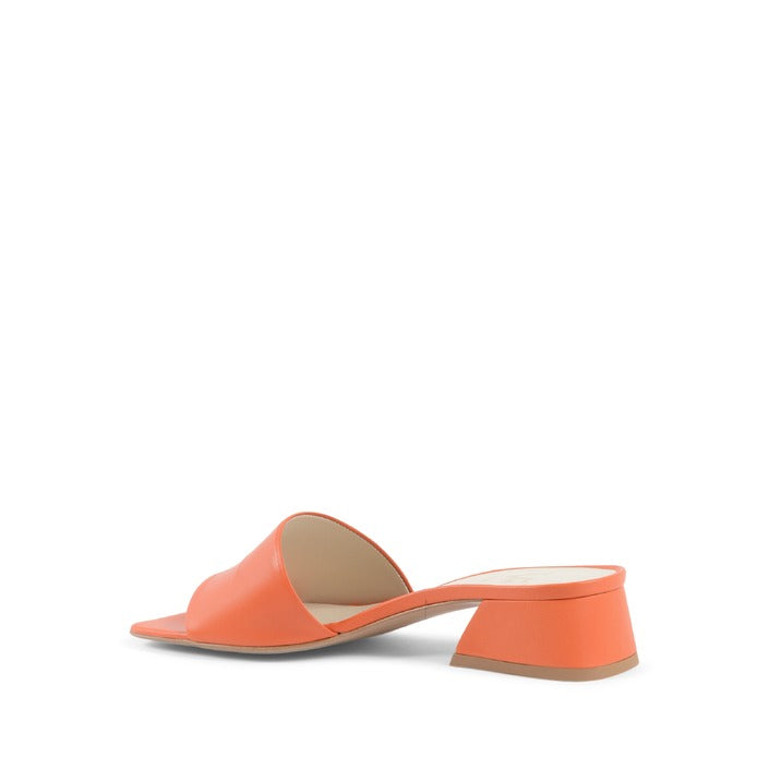 19V69 ITALIA by VERSACE Women's Sandal Orange NEPER NAPPA ARANCIO