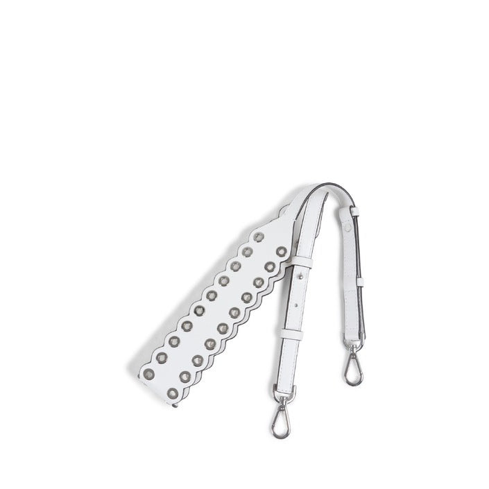 Michael Kors Women's Giutar Strap Bag OPTIC WHITE