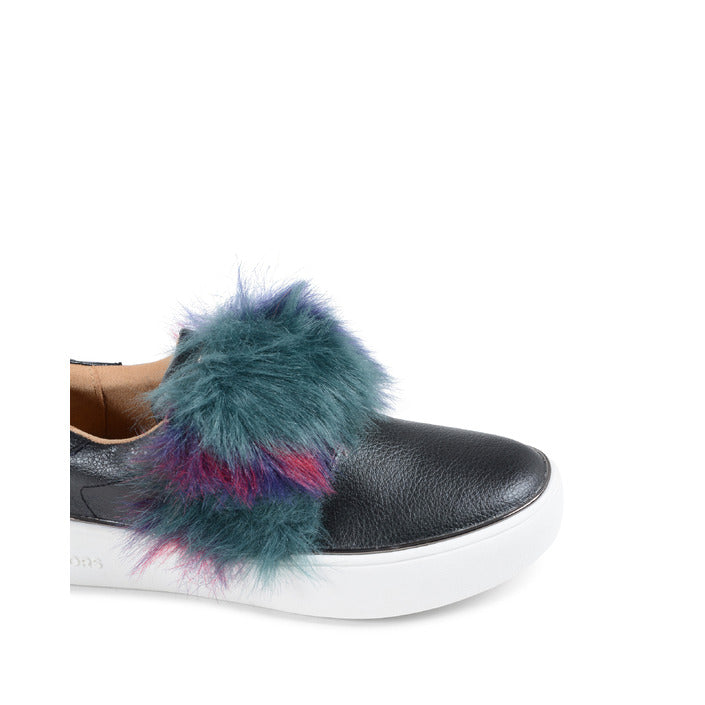 Michael Kors Girls Slip On Sneaker Black ZIA MAVEN TONE BLACK