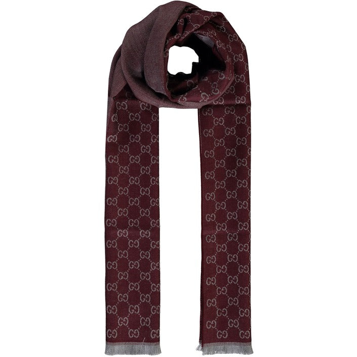 Gucci Men's Scarf 40x180 Burgundy