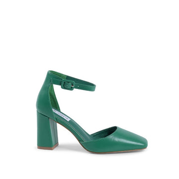 19V69 ITALIA by VERSACE Women's Ankle Strap Pump Green VERDE