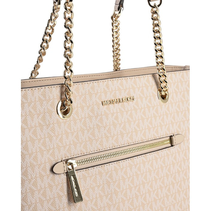 Michael Kors Medium front zip Chain Tote Bag