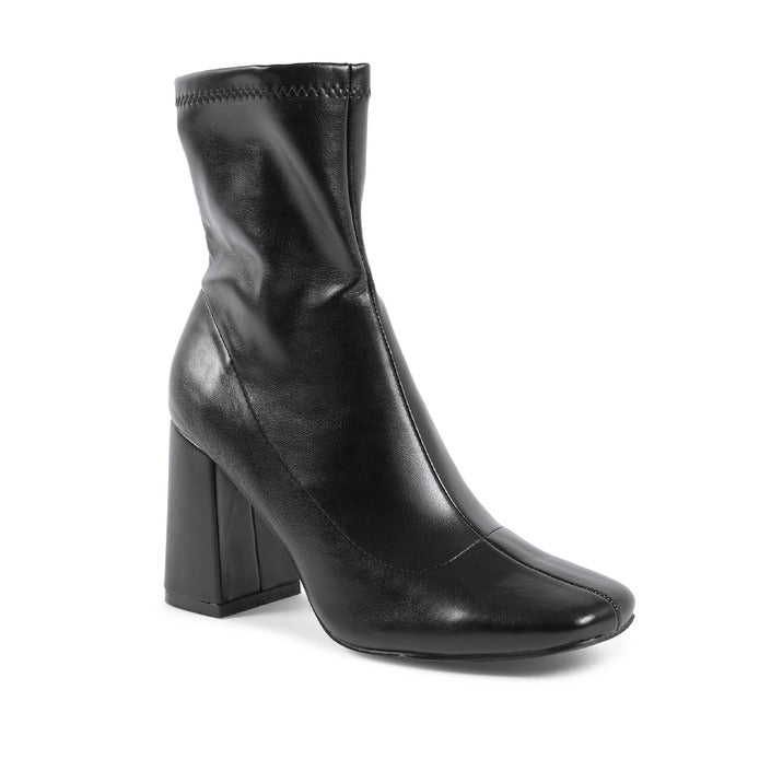 19V69 ITALIA by VERSACE Women's Ankle Boot Black NERO
