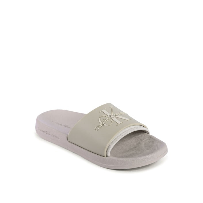Calvin Klein Women's Slide Beige