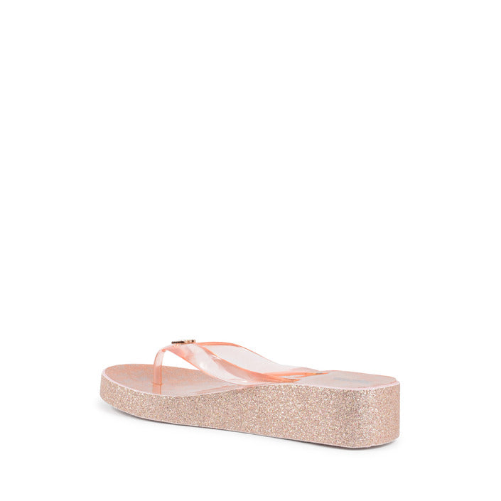 Michael Kors Girls Multicolor Flip Flop ZIA GAGE KILEY ROSE GOLD