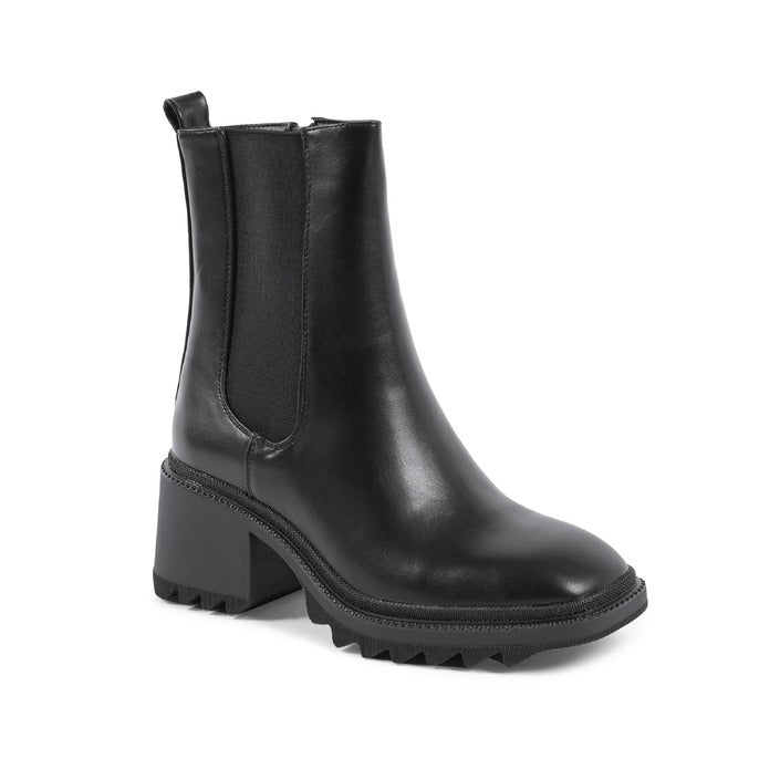 19V69 ITALIA by VERSACE Women's Ankle Boot Black NERO