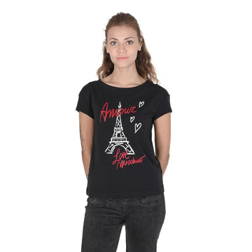 Love Moschino Women's T-Shirt BLACK