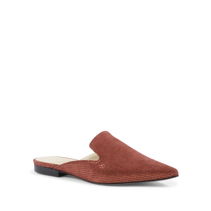 19V69 ITALIA by VERSACE Women's Slide Brown SABOT DAMITA LAB BRANDY