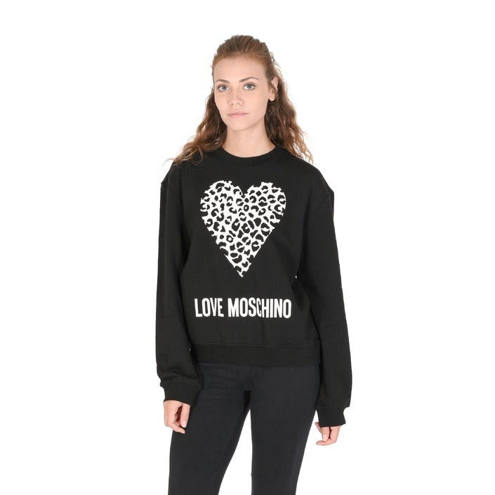Love Moschino Women's Sweatshirt BLACK