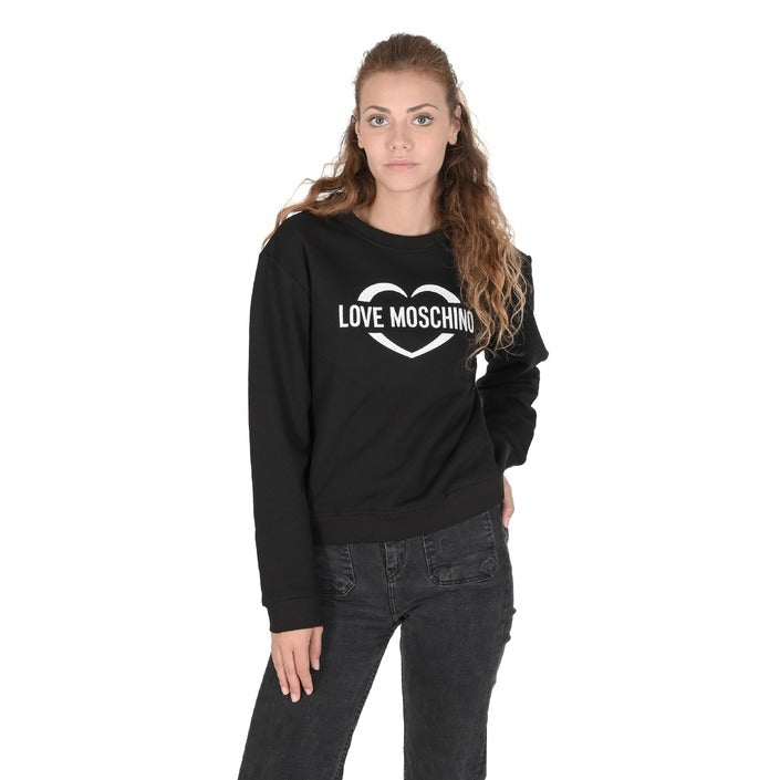 Love Moschino Women's Sweatshirt BLACK