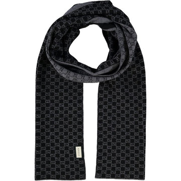 Gucci Men's Scarf 30x200 Black