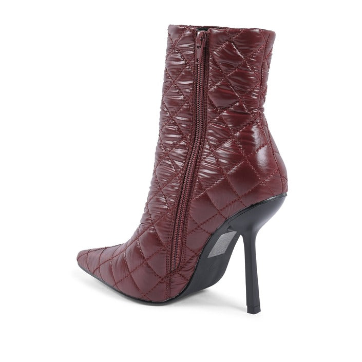 19V69 ITALIA by VERSACE Women's Ankle Boot Bordeaux BORDEAUX