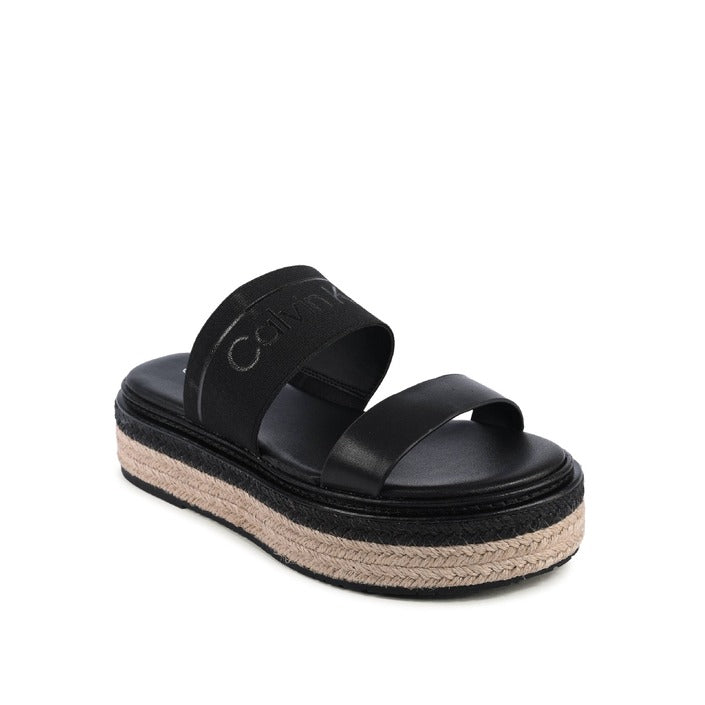 Calvin Klein Womens Wedge Black