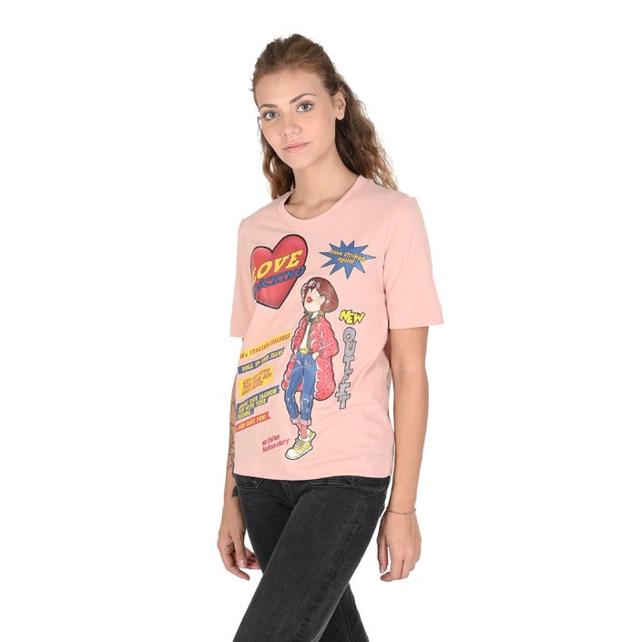 Love Moschino Women's T-Shirt POWDER PINK