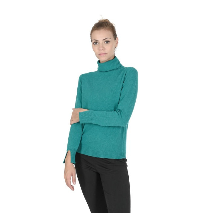 Crown of Edinburgh Cashmere Women's Turtleneck Sweater JADE