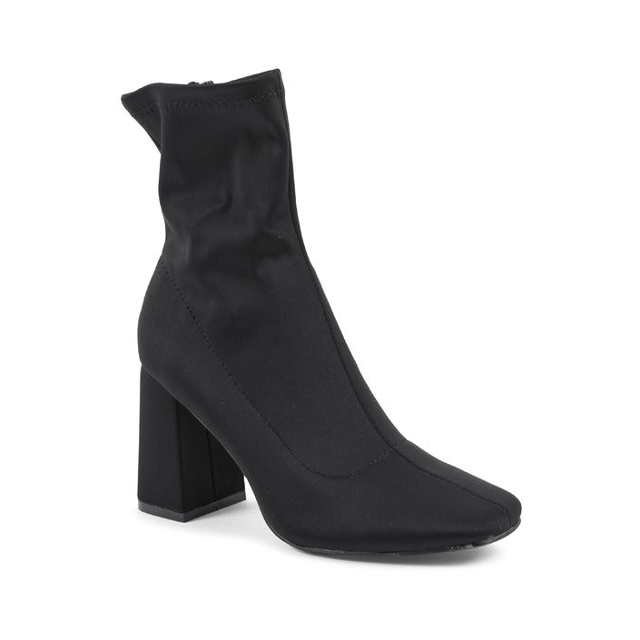 19V69 ITALIA by VERSACE Women's Ankle Boot Black NERO