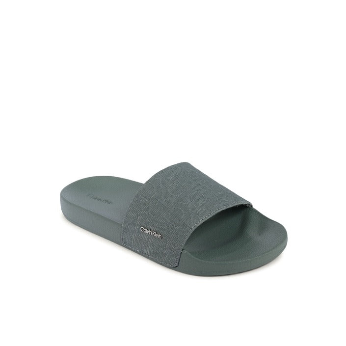 Calvin Klein Women's Slide Green