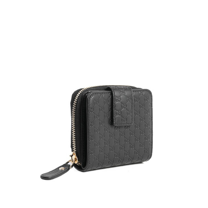 Gucci Guccissima small zipped leather wallet