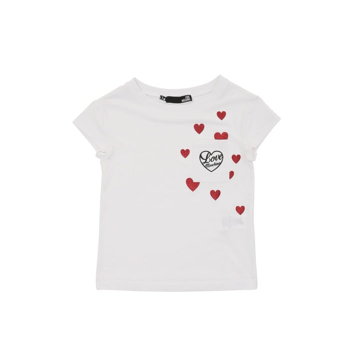Love Moschino Women's T-Shirt OPTICAL WHITE
