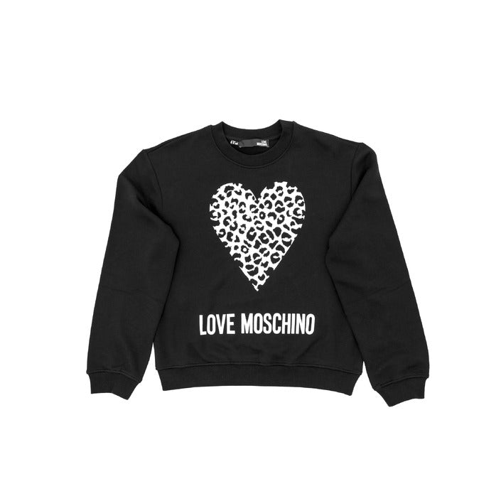 Love Moschino Women's Sweatshirt BLACK