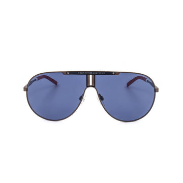 Tommy Hilfiger Men's Sunglasses MATTE RUTHENIUM BLACK